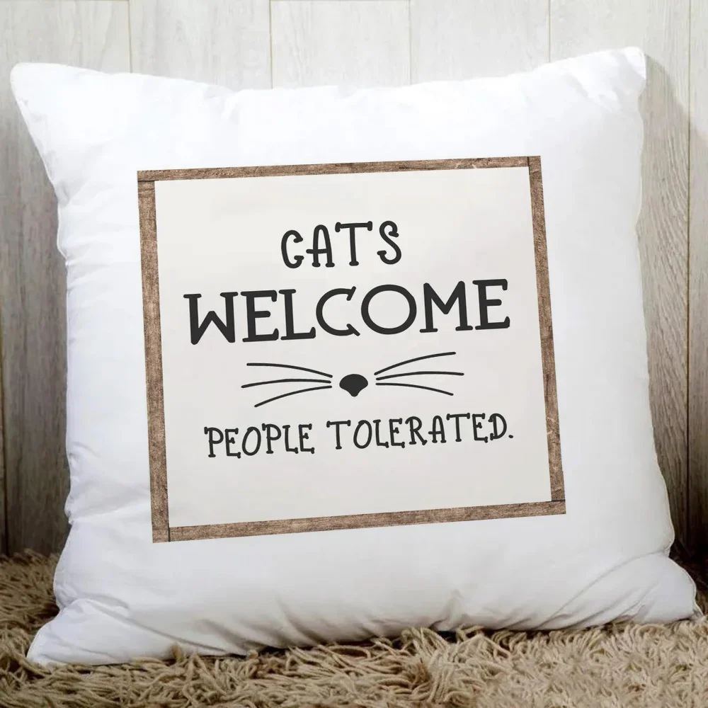 

Наволочка «Дом без лап», декоративные подушки для дивана, чехлы для подушек, персонализированные подарки, чехлы для подушек, домашний подарок 45x45