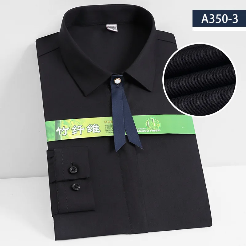 

C116 long-sleeved shirt tops solid color simple men's new spring and autumn casual outer wear inner stand collar shirt