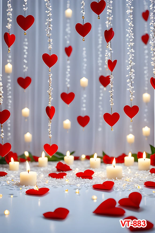 Valentine's Day Backdrops Shiny Light Bokeh Glitters Baby Portrait Pet Photo Wooden Floor Photographic Background Photo Studio