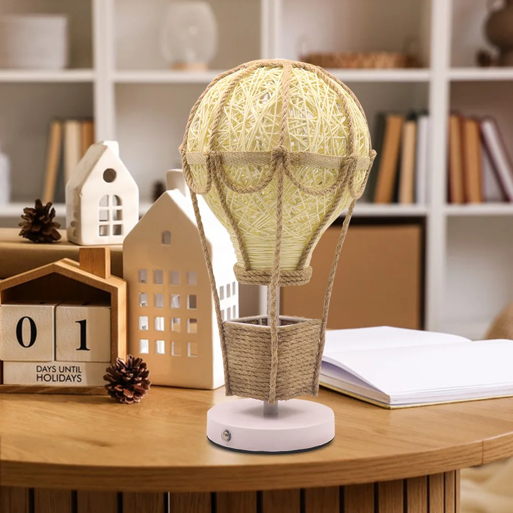 

NEW Creative Hot Air Balloon LED Exquisite Decorative Item for Home Creating Warm Cozy Atmosphere Handcrafted Handicraft Gift