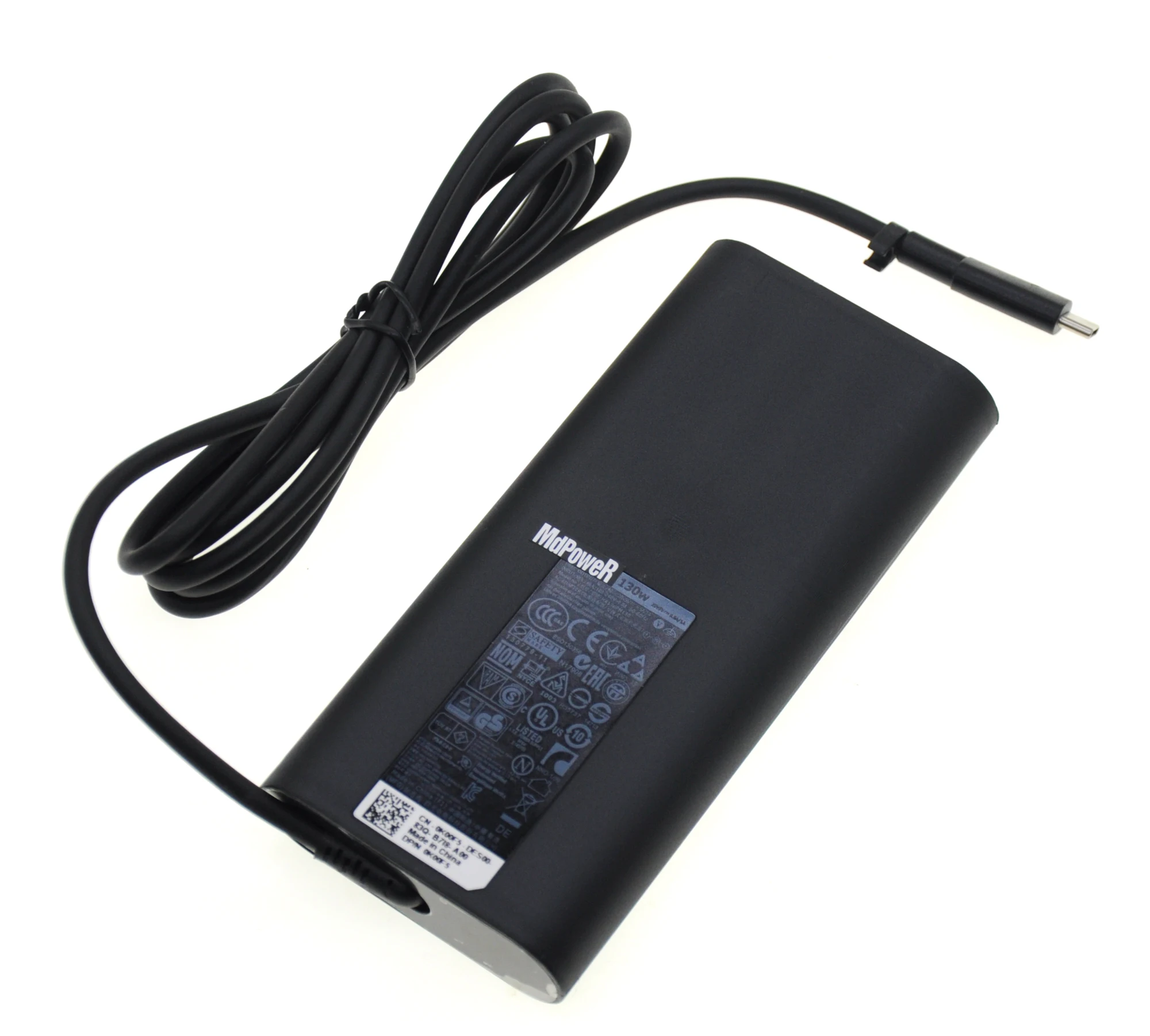 

130W Type C 20V 6.5A laptop charger for Dell XPS 15 9570 9575 DA130PM170 HA130PM170 M0H25 0M0H25 0K00F5 Power Supply