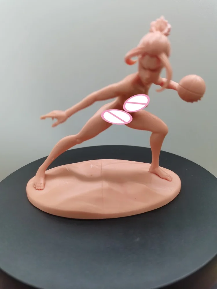 

Масштаб 1/24, фигурка из смолы, кунг-фу, девушка с мячом, версия Nsfw, сборная модель, комплект, разобранная и неокрашенная игрушка для 3D-печати