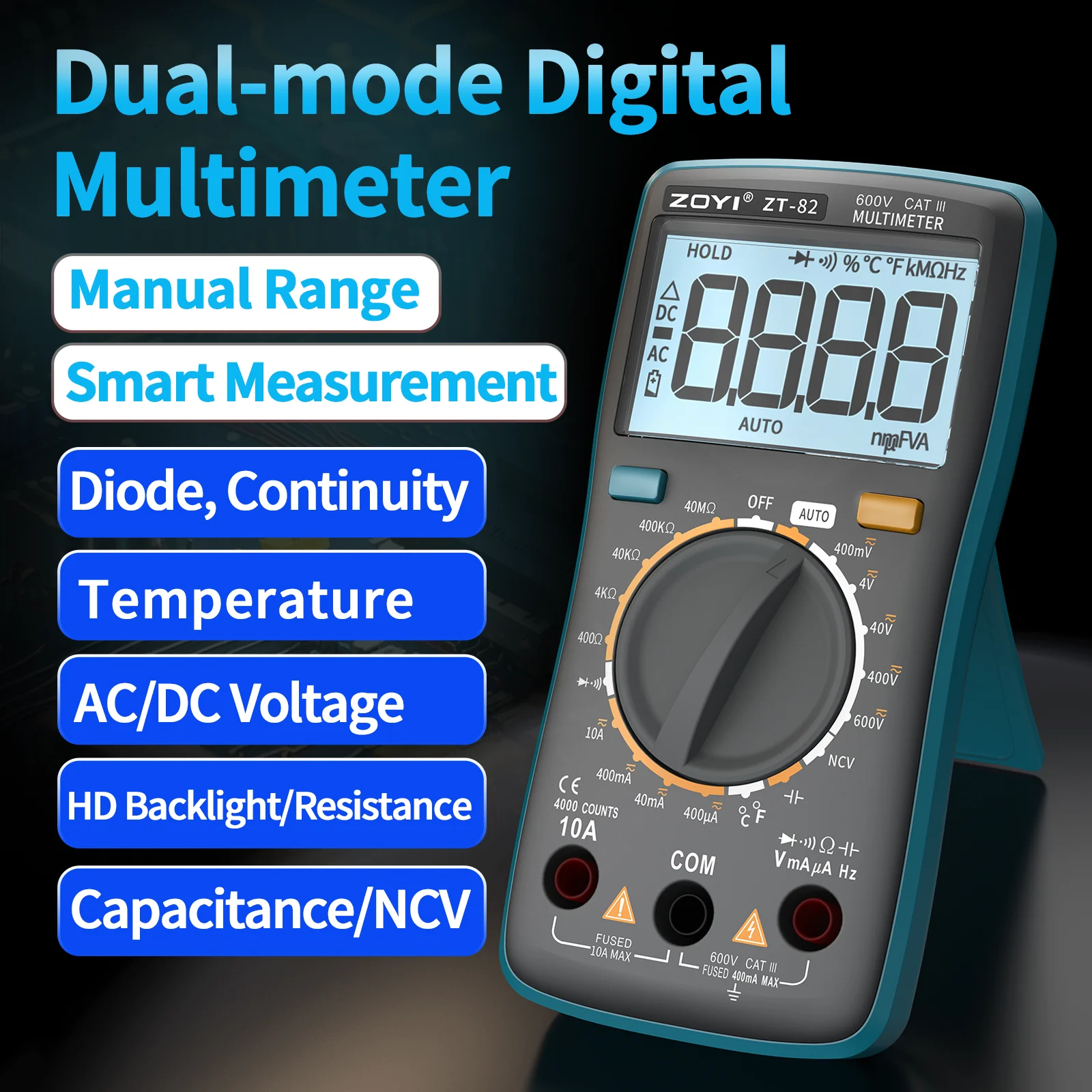 Zoyi ZT82 True-Rms …