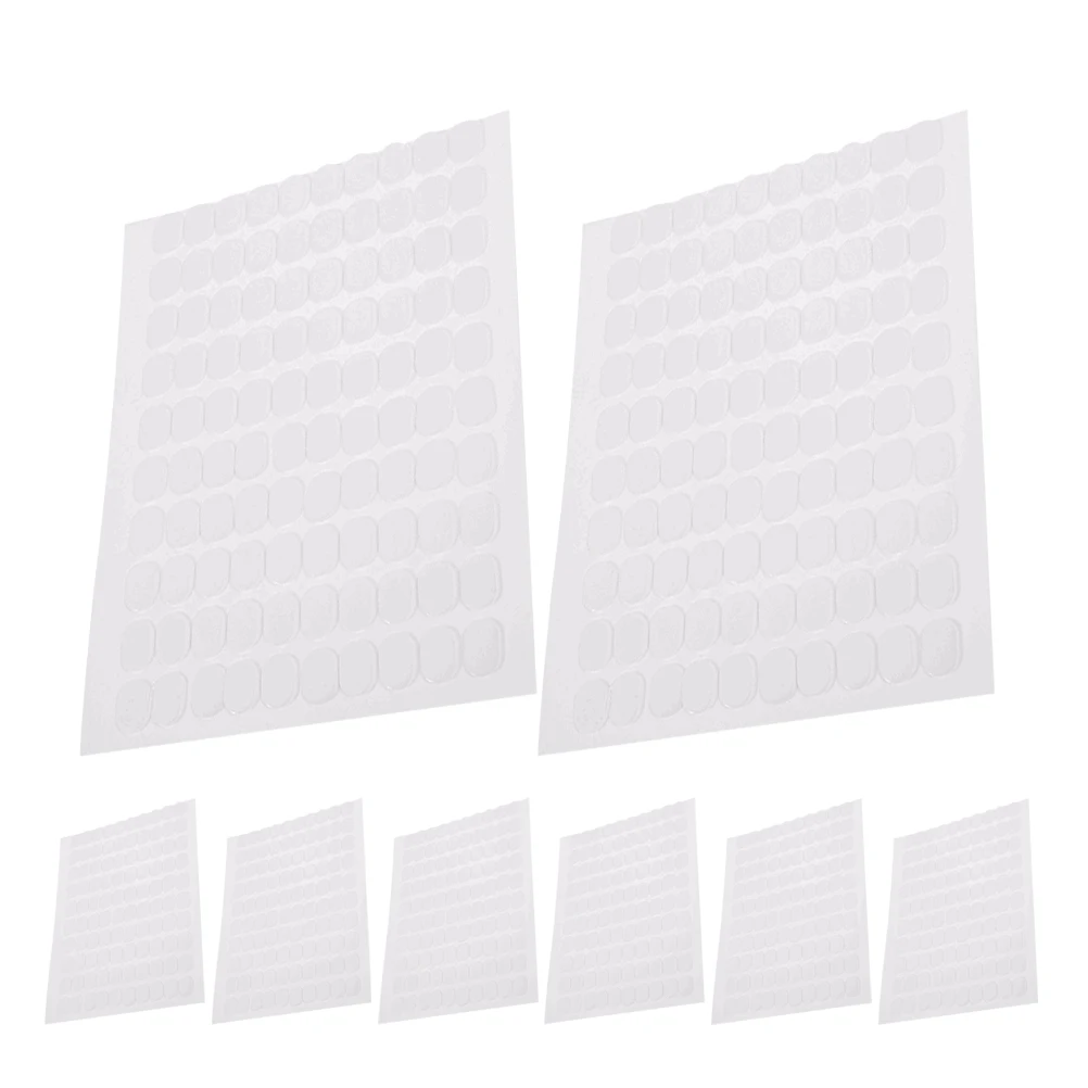 

800pcs Clear Double Sided Adhesive Dots Removable For Museum Exhibits Home Decor Wall Glass Wood Mounting Tape Craft Display