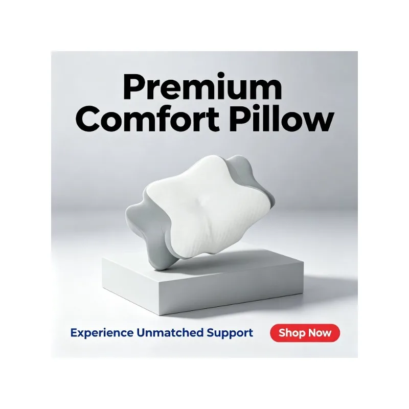 Butterfly-shaped pillow for better sleep - pillow core for home use, suitable for adults, multi-functional side-sleeping pillow