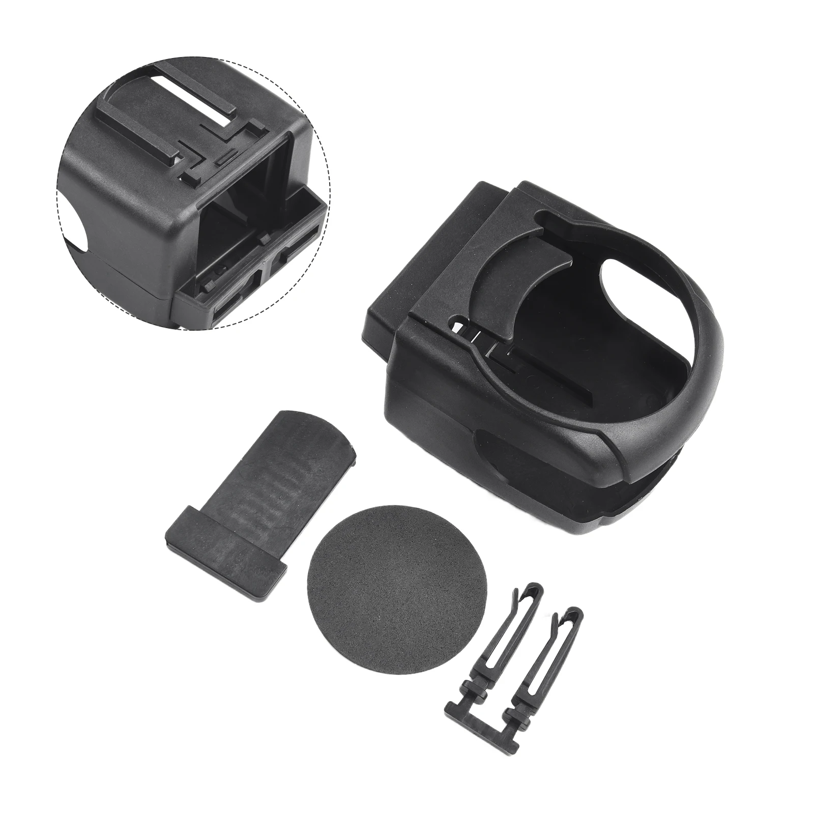 

Auto Cars Outlet Air Vent Mount Black Drink Cup Water Bottle Can Holders Rack 8.5*9.5*5.5 Cm Car Interior Accessories