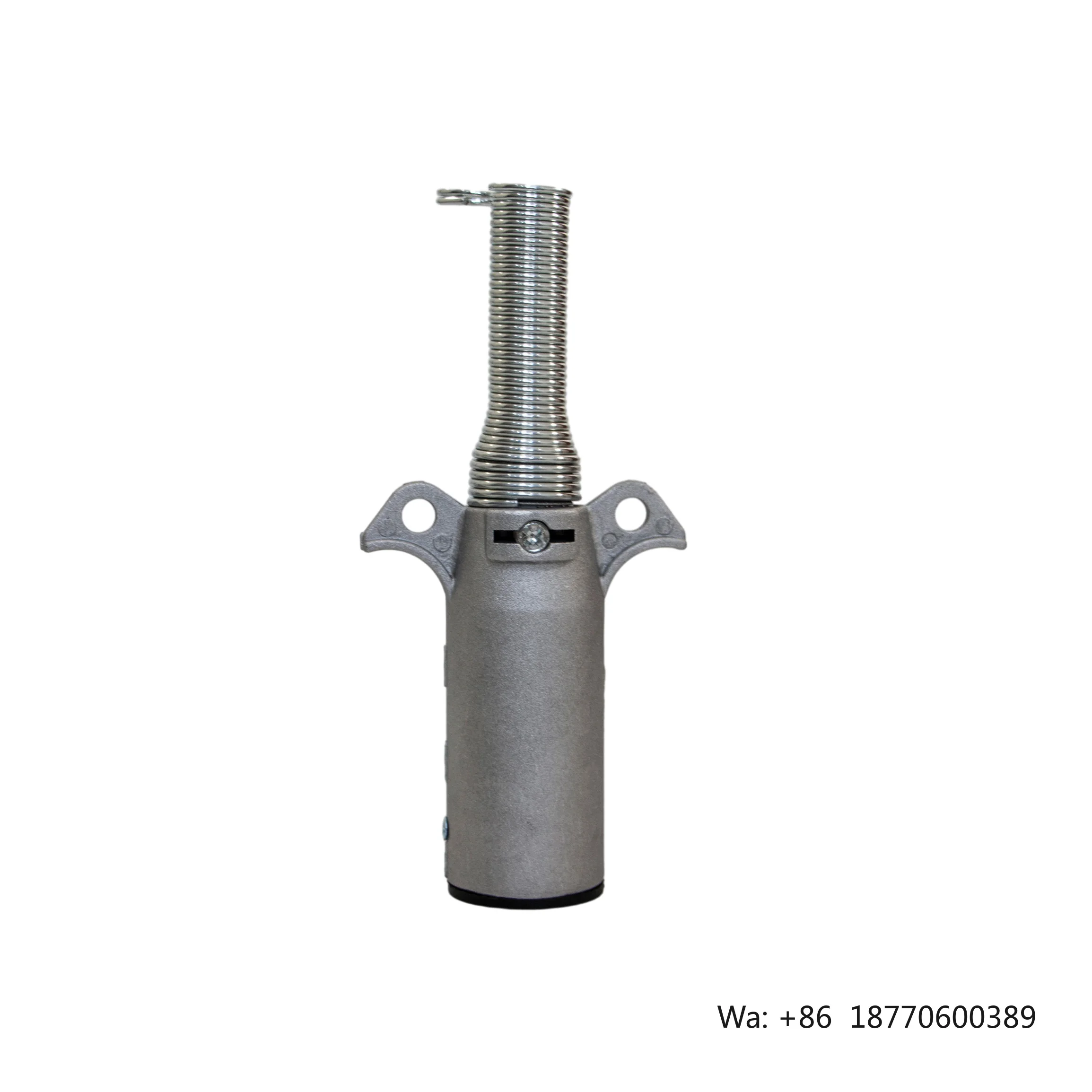 Hot Selling 24V 7 Pin Truck Parts 7 Way N Style PVC Trailer Connector Trailer Plug with Spring Tail