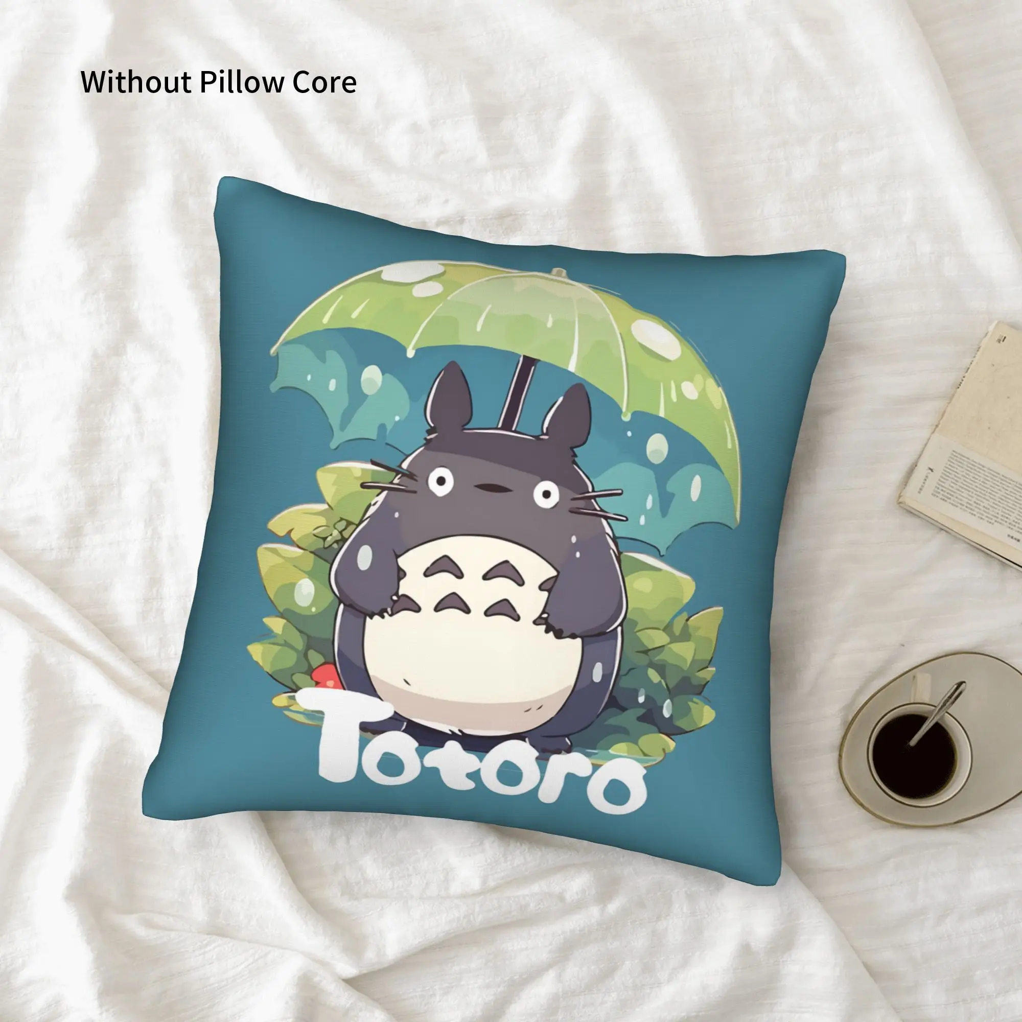 1PC My Neighbor Totoros Pillow Case Home Decor Items Double-Sided Printing  Sofa Cushion Bedroom Bedside Pillow