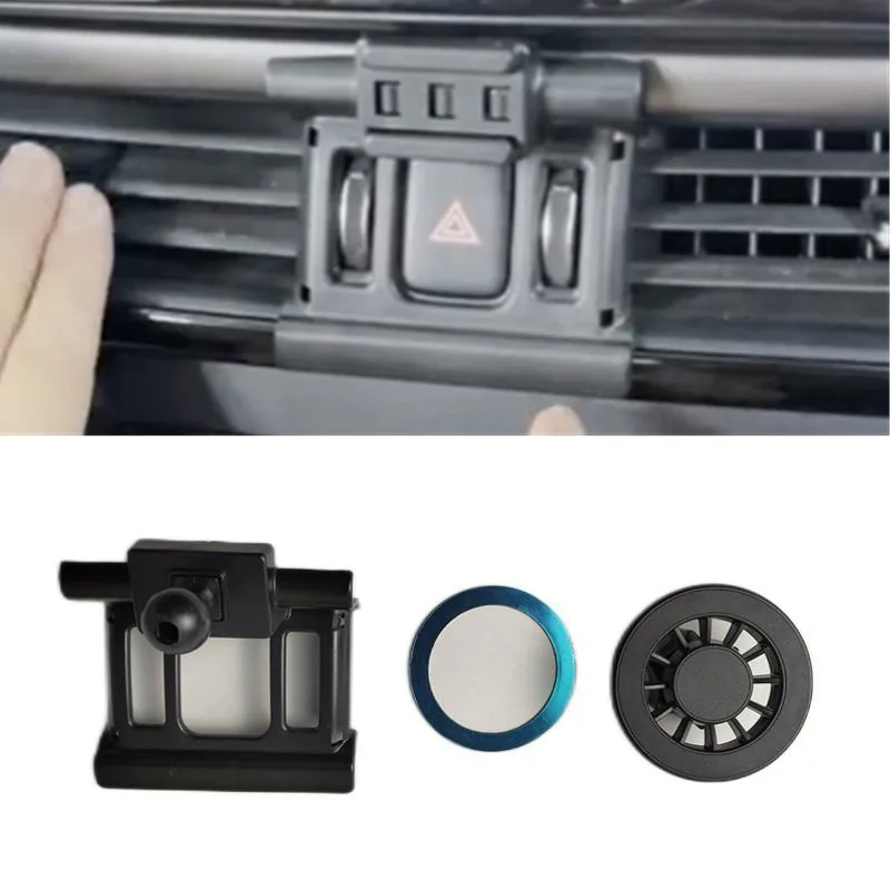 1Set ABS Plastic Material For 2016-2018 KIA K5 OPTIMA Special Car Magnetic Phone Holder Fixed Bracket Stand Mobile