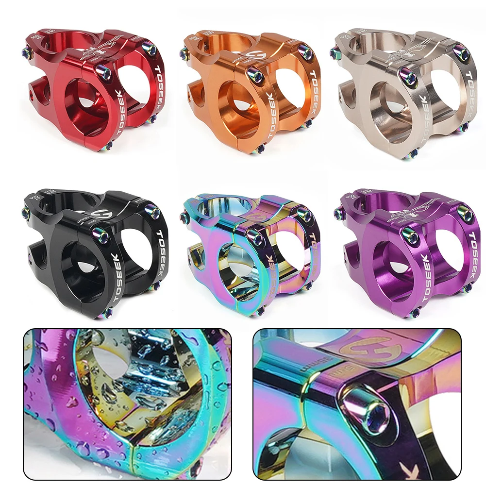 Bicycle Handlebar Stem Parts 35mm Mountain Bike 31.8mm/28.6mm For-DH AMEnduro Bike Stem Accessories 5color Cycling Bracket Tools