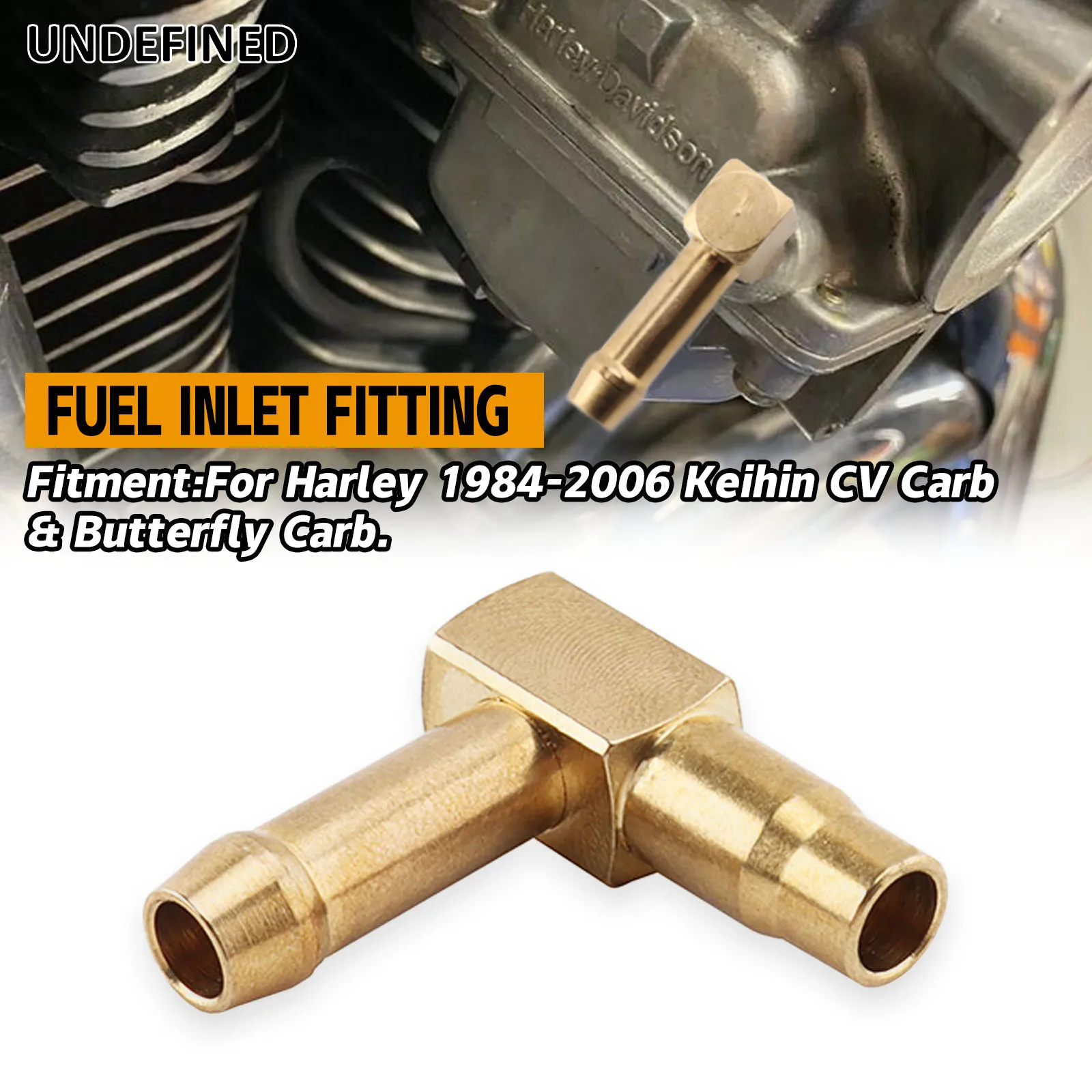 1pcs Carburetor Fuel Inlet Fitting Fuel Inlet For Keihin CVK34 CV40 CVK44 27371-76A For Blast Motorcycle Carburetor Repair Kits
