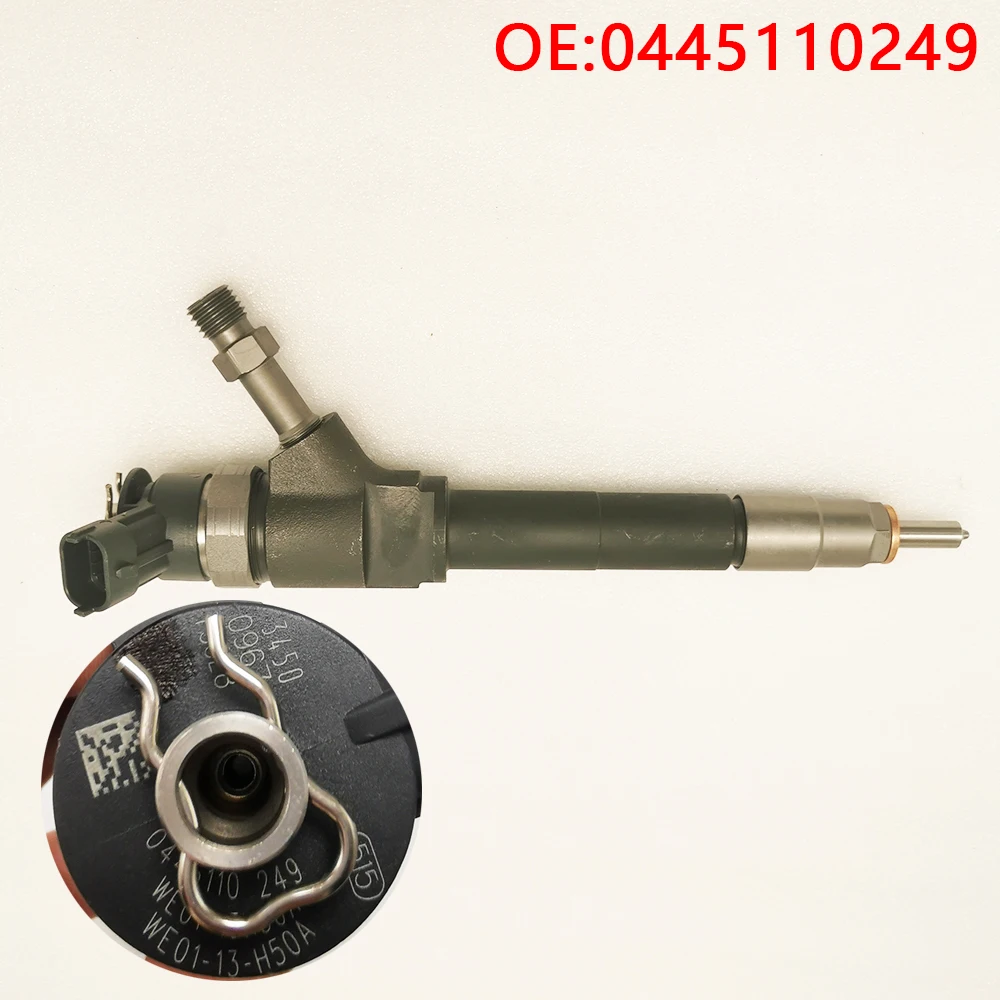 

For 0445110249 Diesel Fuel Injector For 2006-12 Ford Ranger Mazda Bt50 3.0L Engine