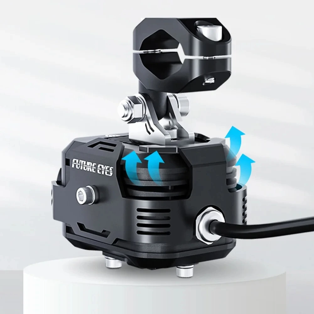 CHUNGYING Brand certification, 3C certification, F150Pro motorcycle spotlight, burst flash, high gloss, multiple color spotlight