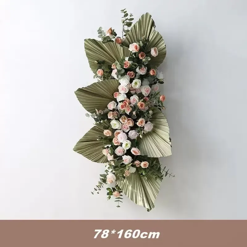 Artificial Flower Arch Decor Wedding Ceremony and Reception Backdrop Floral Arrangement Decor Table Covers Door Decoration