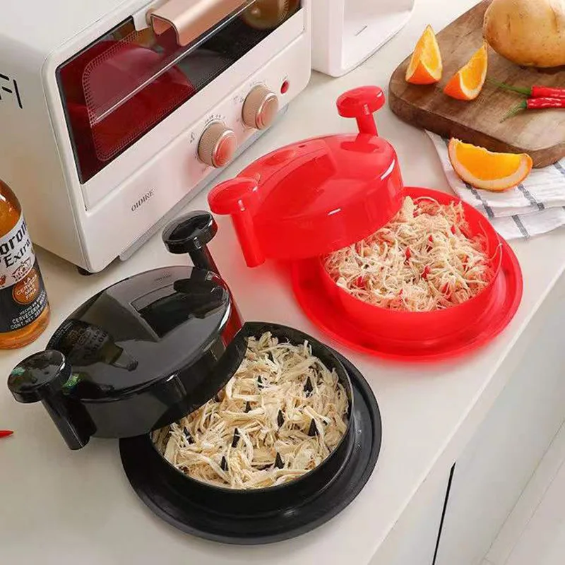 Máquina rebanadora y picadora de carne de pollo, desmenuzadora de carne de pollo Bao, máquina para picar pollo ﻿