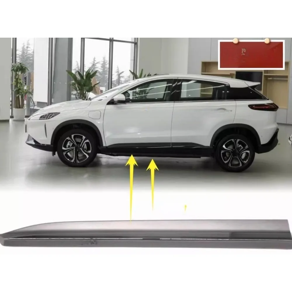 

Накладки на пороги, защита переднего и заднего бамперов, нижние панели для Xpeng G3 G3i, декоративные молдинги