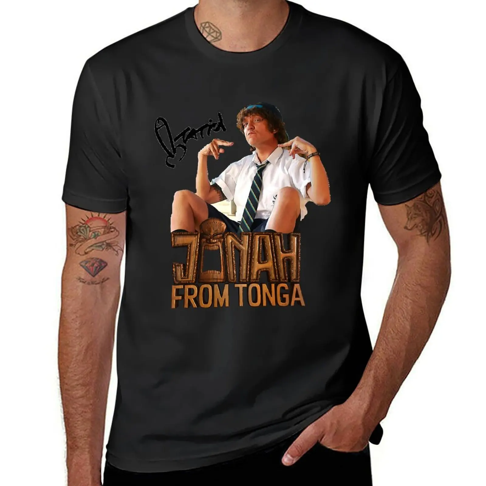 Jonah From Tonga T-Shirt kawaii clothes sweat hippie clothes big and tall t shirts for men