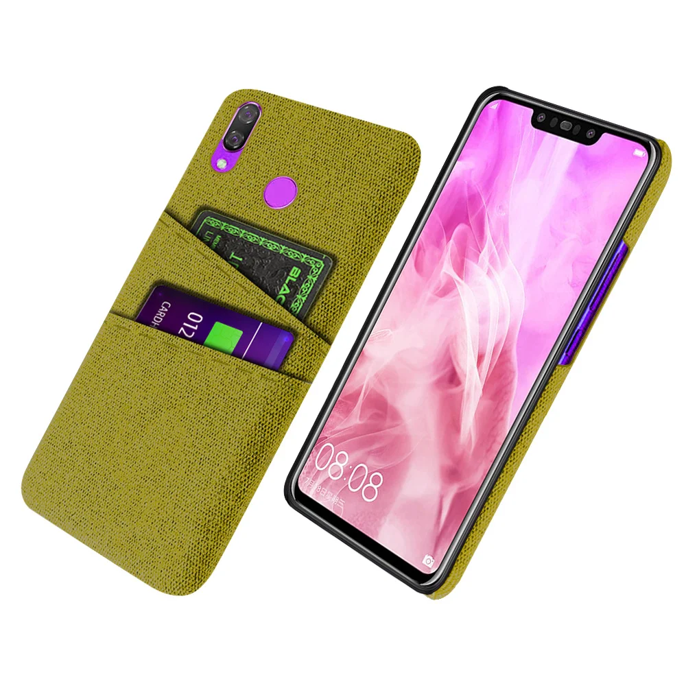 Nova 3 Case For Huawei Nova 3 3i Cases Luxury Fabric Dual Card Phone Cover For Huawei Nova 3 Coque Nova 3i Coque Nova3 Nova3i