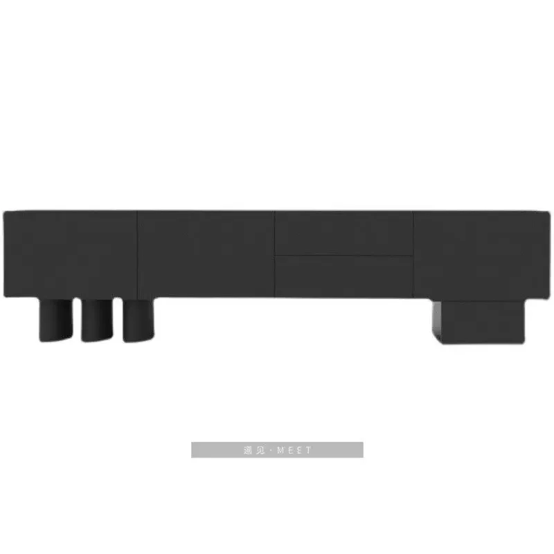 PG Nordic TV cabinet locker simple modern model room living room floor cabinet baking paint custom fashion