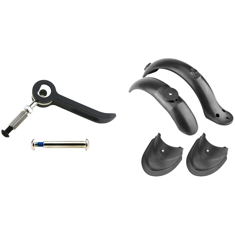 

4Pcs Rear Front Mudguard Tyre Splash Fender Guard With Extended Mudguard For Xiaomi Mijia M365 & 1X Scooter Trigger Lock