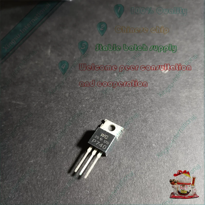 1PCS/ piece P740 WGP740 10A/400V TO 220N channel field effect triode