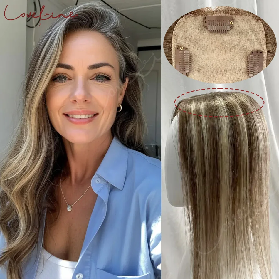 topper-capillaire-10x12cm-en-cheveux-humains-vierges-lisses-meches-balayage-ombre-17-pouces-avec-3-clips-pour-femmes