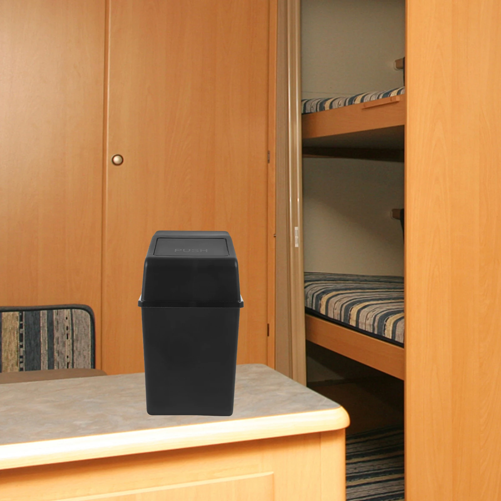 

Multifunctional Car Trash Can with Lid Large Capacity Storage Organizer for Vehicle Interior Auto Trash Bin Easy Clean Design