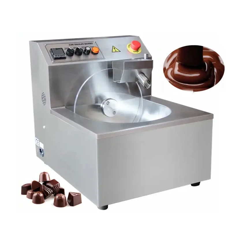 Wafer Mini Chocolate Molding Machine Filled Nut Cocoa Sugar Coating Line Drops Molds Production Enrobing Making Machine