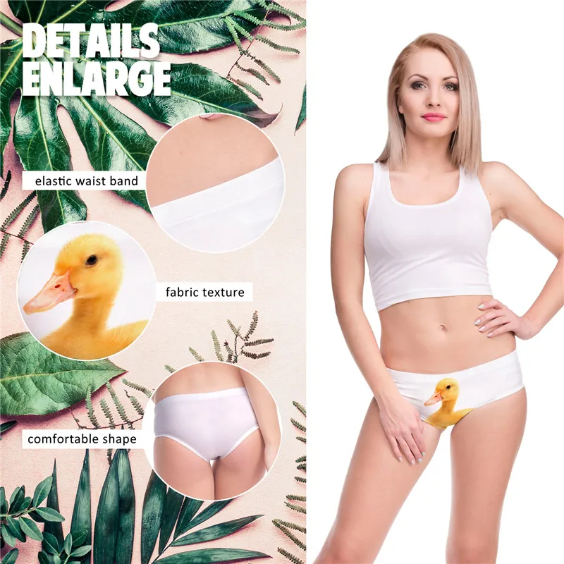 Deanfire senhoras calcinha anjo gato dos desenhos animados letras engraçado impressão kawaii roupa interior adorável push up briefs lingerie sexy tangas