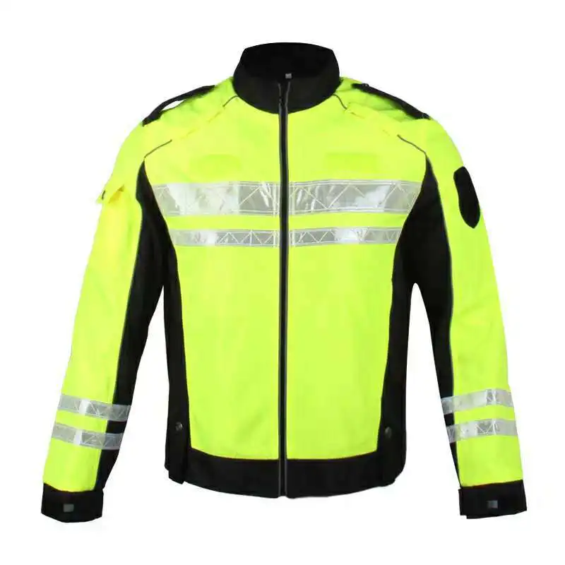 Reflective Work Clothing Fluorescent Safety Coat Raincoat Jacket Waterproof Winter Warm Outdoor Man Uniforms Hi Vis Workwear