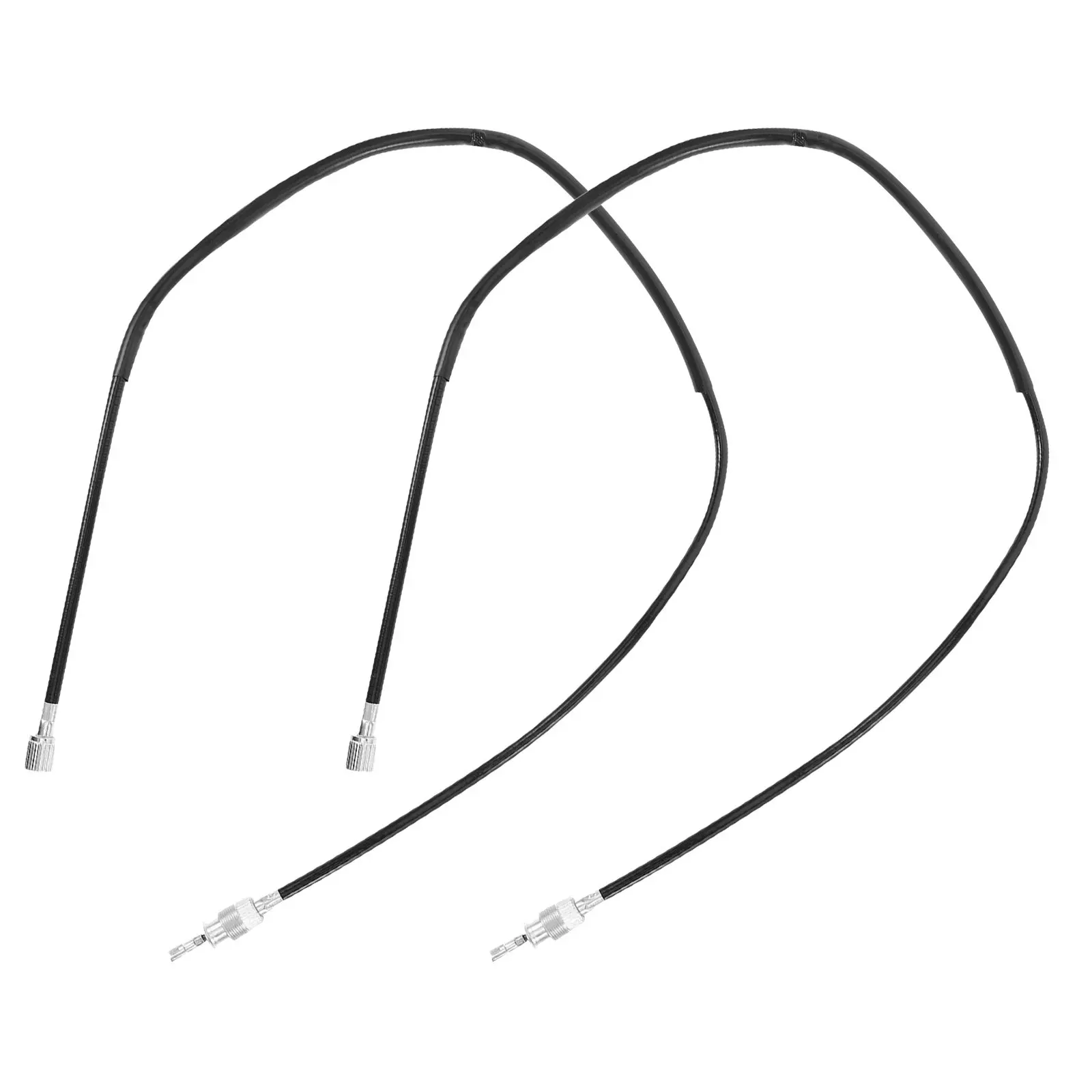 2Pcs Motorcycle Speedometer Cable Wire Replacement High Efficiency Signal Transmission Easy Installation Compatible with Suzuki
