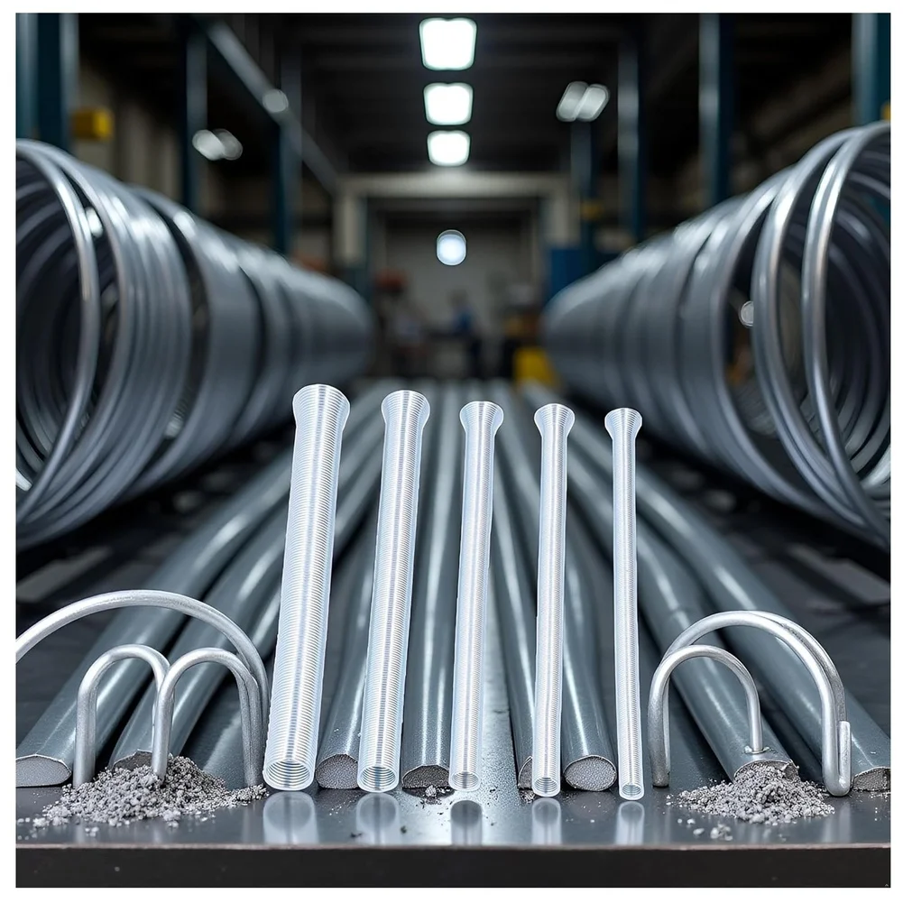 5PCS Spring Tube Bender 1/4 1/2 3/8 5/8 5/16 For Copper  Tube Bending Hand Tools Spring Wire Pipe Plumbing Tools