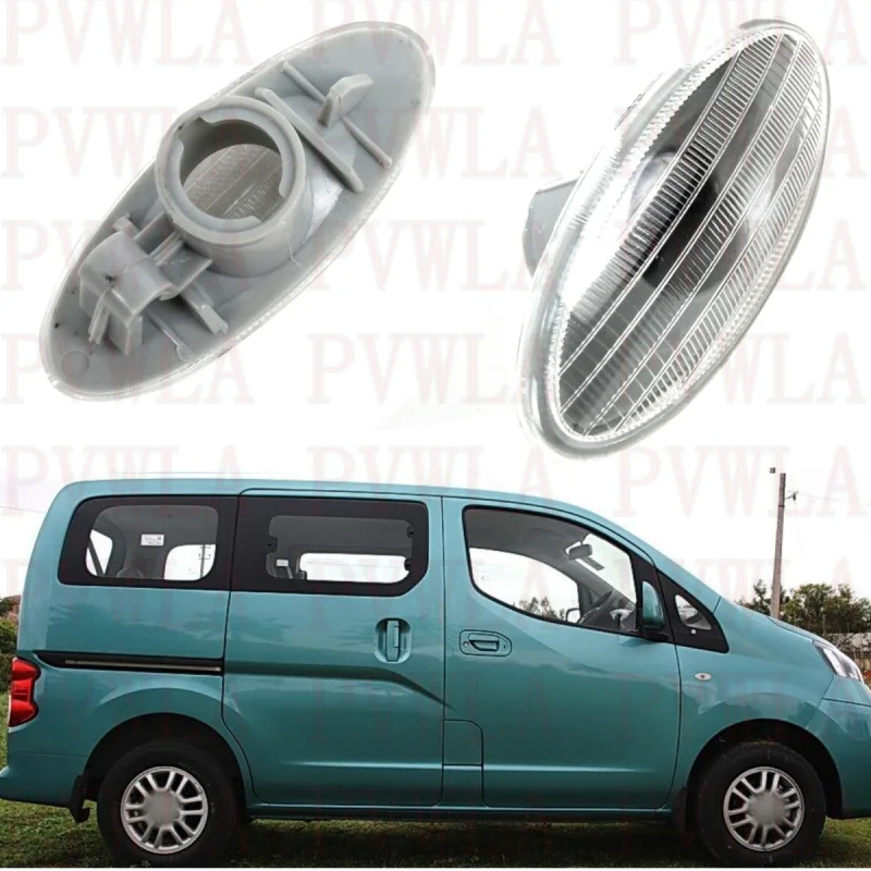 

Front Fender Turn Signal Light Lamp Indicator Without Bulbs 26160-8990A For Nissan Evalia 2010