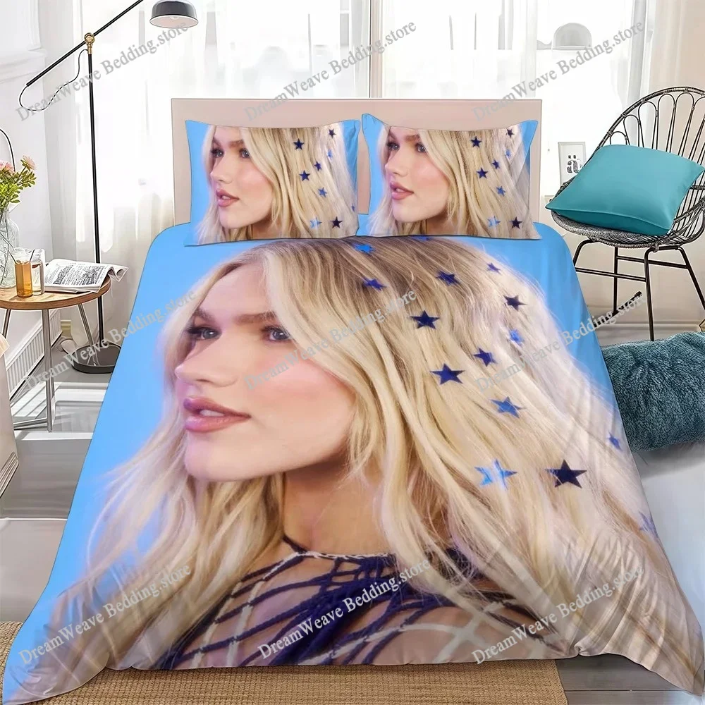 

Freya Skye Duvet Cover Set Home Style Bedding Soft Laundry Cotton Bed Student Dormitory Gift