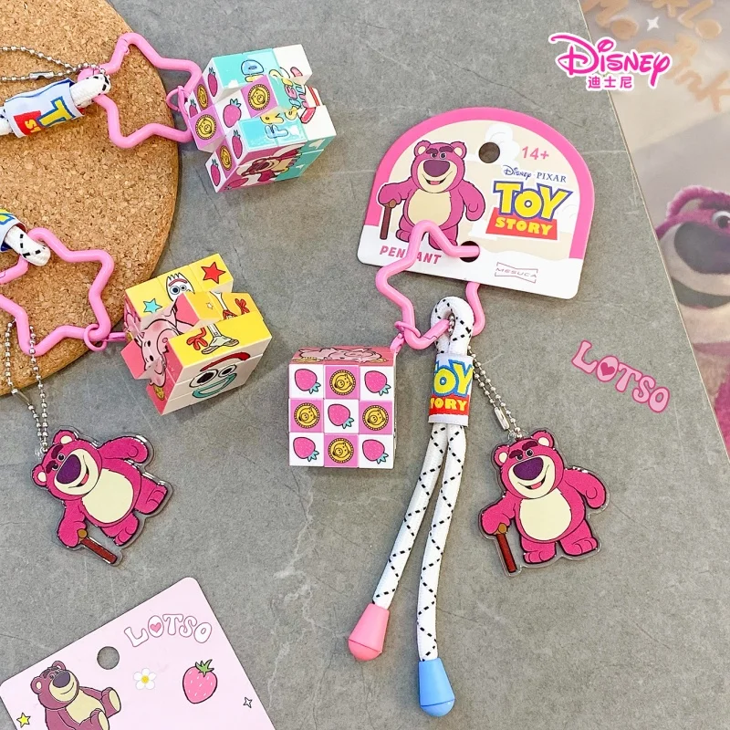 New Arrival Genuine Disney  Series Cartoon Keychain Pendant Cute Mobile Phone Accessory Small Gift Idea view 4