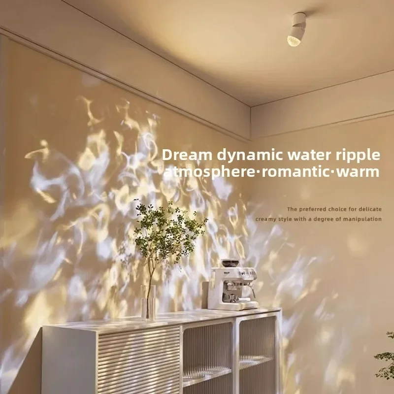 DurableSpotlight Water Ripple Atmosphere Adjustable Angle Entrance Light Led Surface Projection Wall Washer