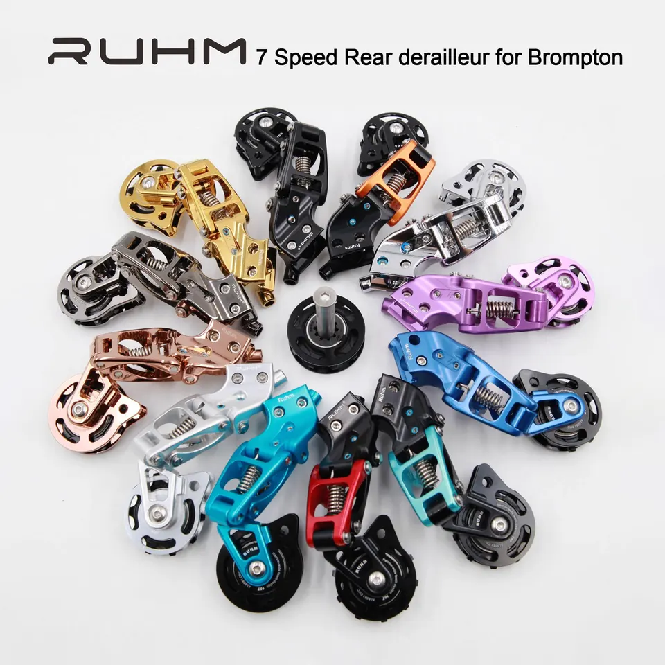 ブロンプトン用　外装 2－7速用　リアディレイラー　チェーンテンショナー Amazon.co.jp: BROMPTON P LINE用リアディレイラー チェーン