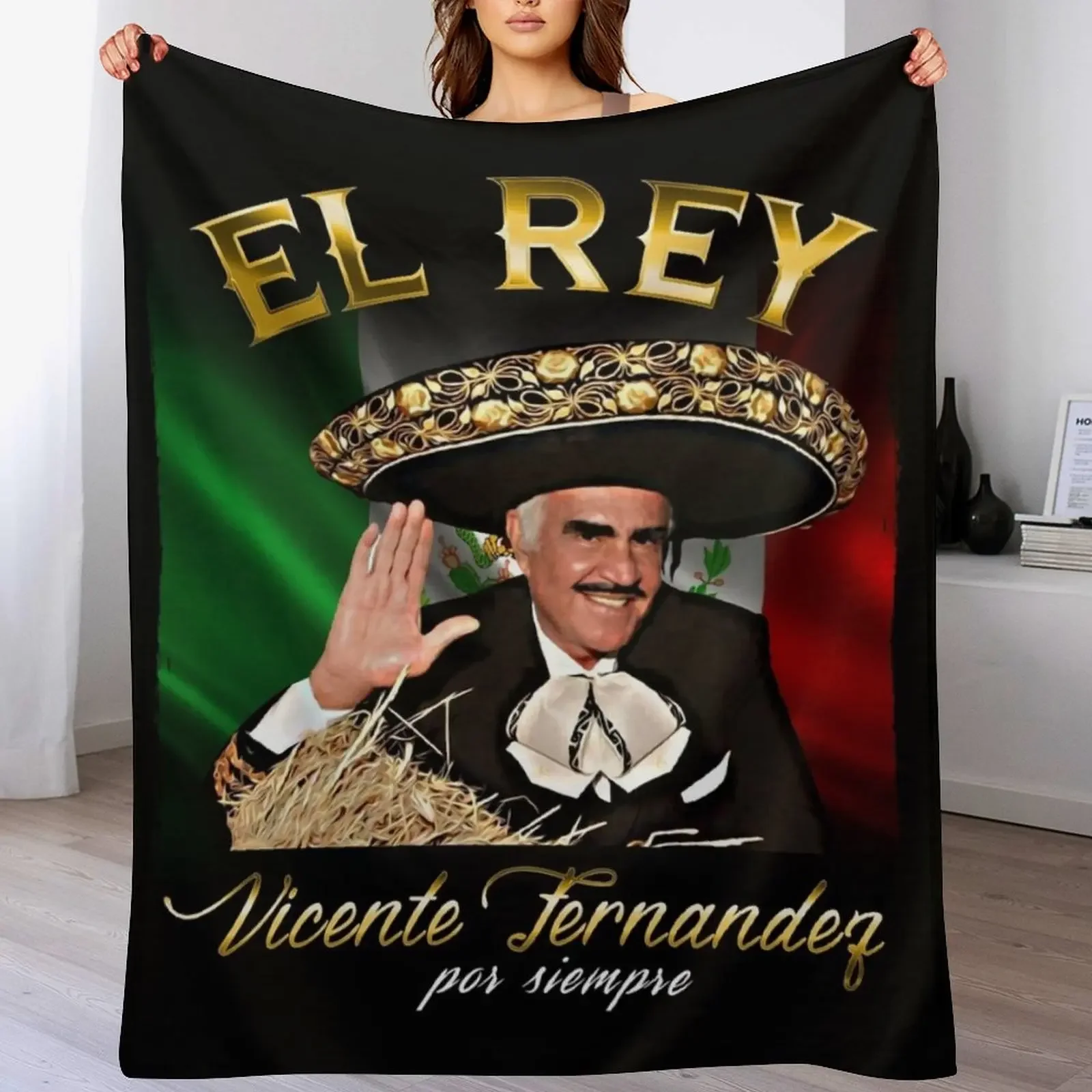 vicente forever Throw Blanket Cozy Sofa Blanket for TV Watching Napping