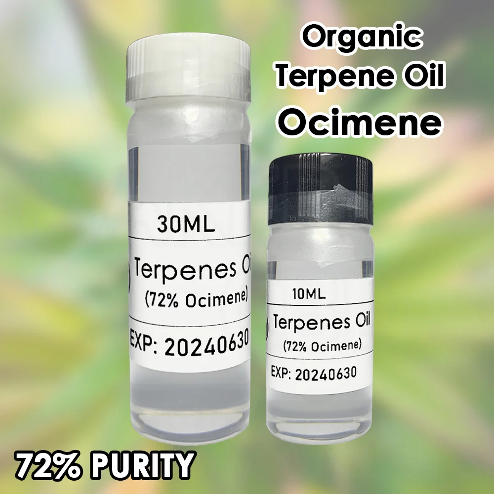 

Oil Soluble Food-grade 10-30ML ocimene terpenes Oil with 72% Purity suit for DIY makes flavor liquid Aromatherapy and perfume