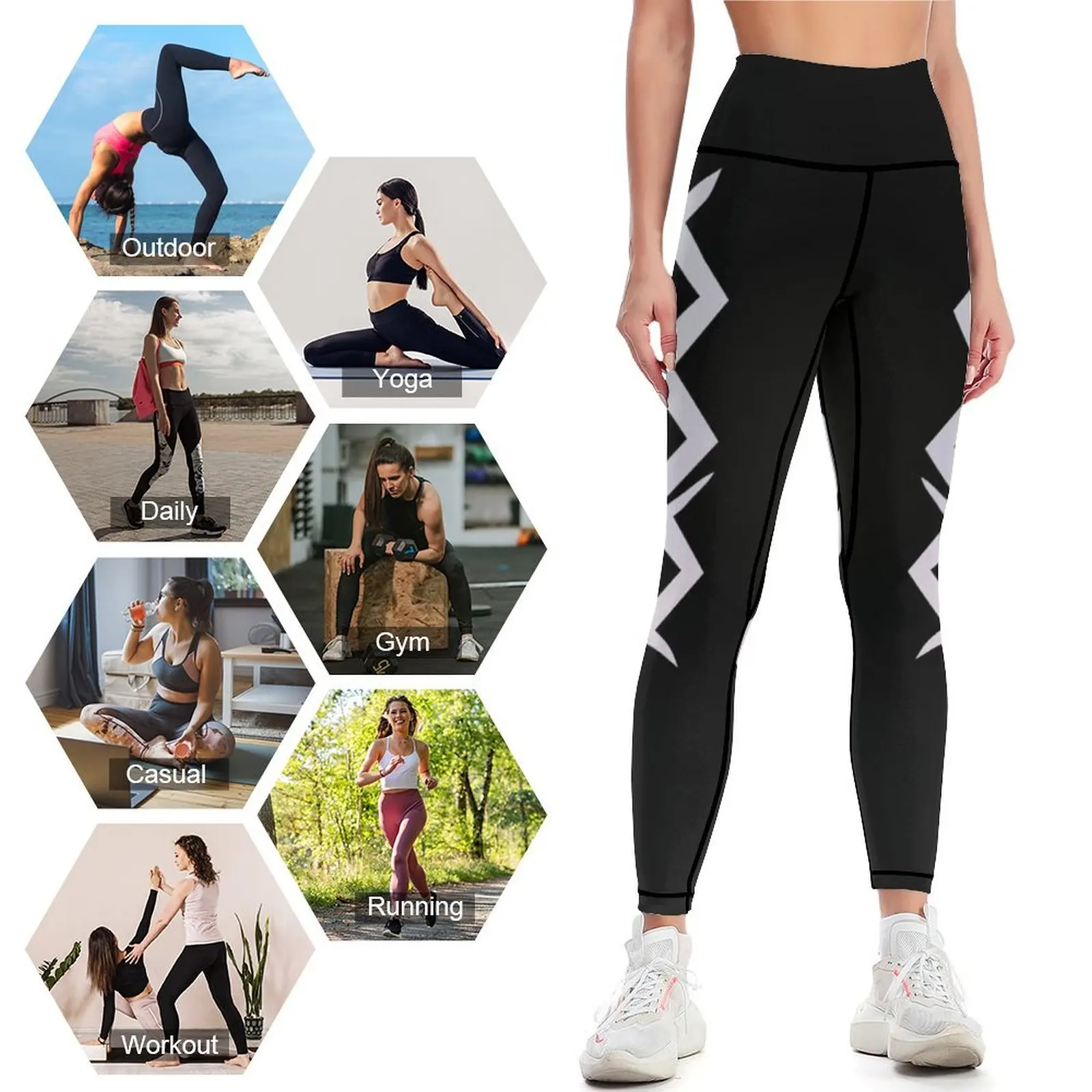 Lance Storm-Leggings Push-up Feminina, Roupa Esportiva, Jogger, Calças de ginástica