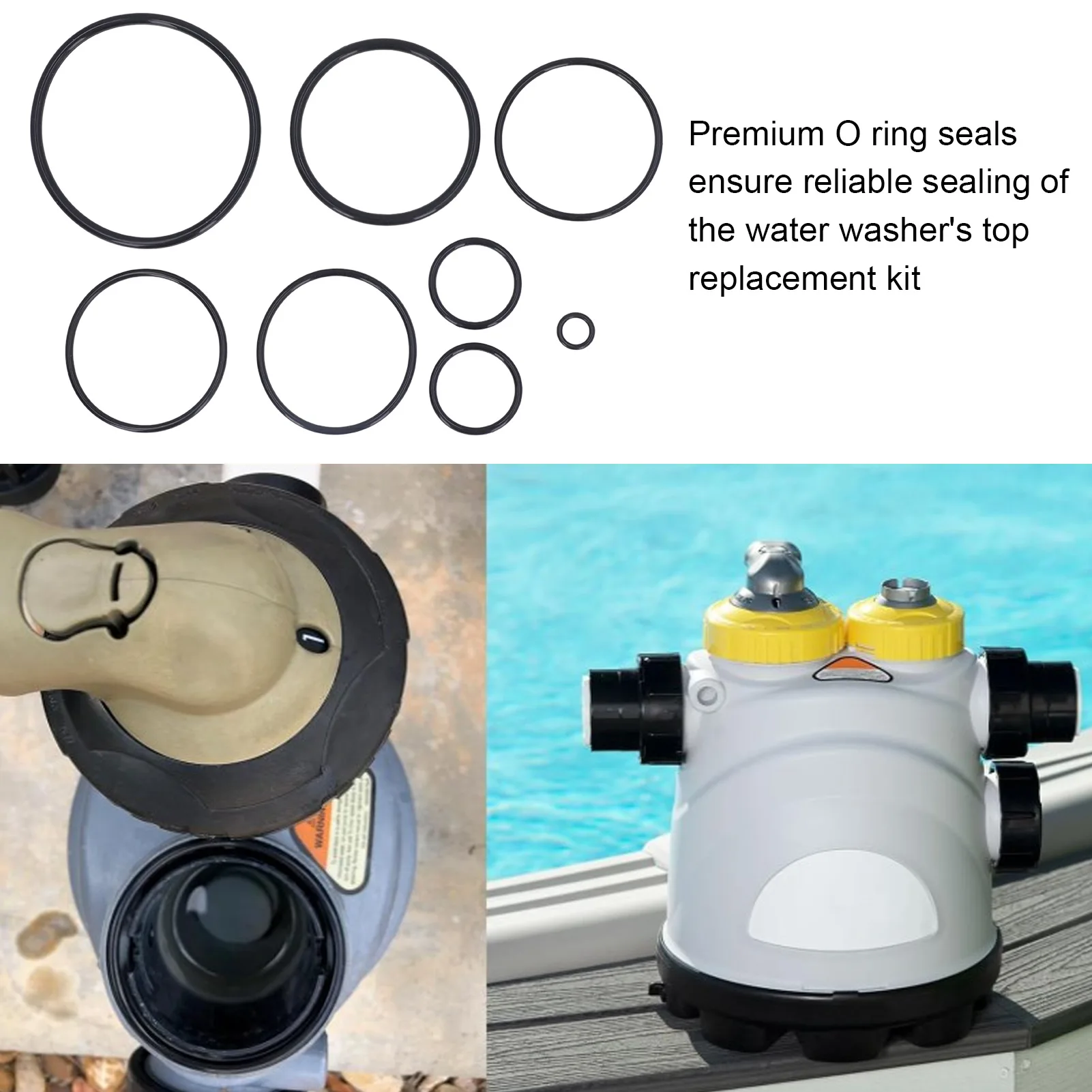 O Ring Reseal Kit For Zodiac Nature 2 Prevent Leaking Replacement Water Cleaner Rebuild Repair Kit