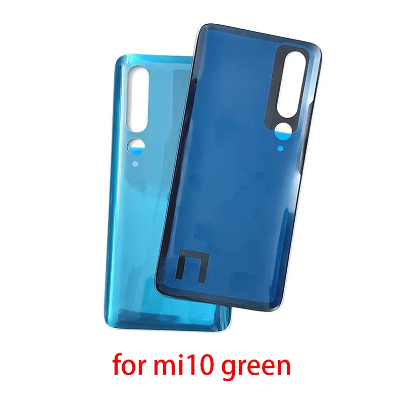 For Mi10Pro 3D Glass For Xiaomi Mi 10 5G Mi10 Mi 10 Pro 5G Battery Back Cover Rear Door Lid Panel Shell Housing Case Replacement