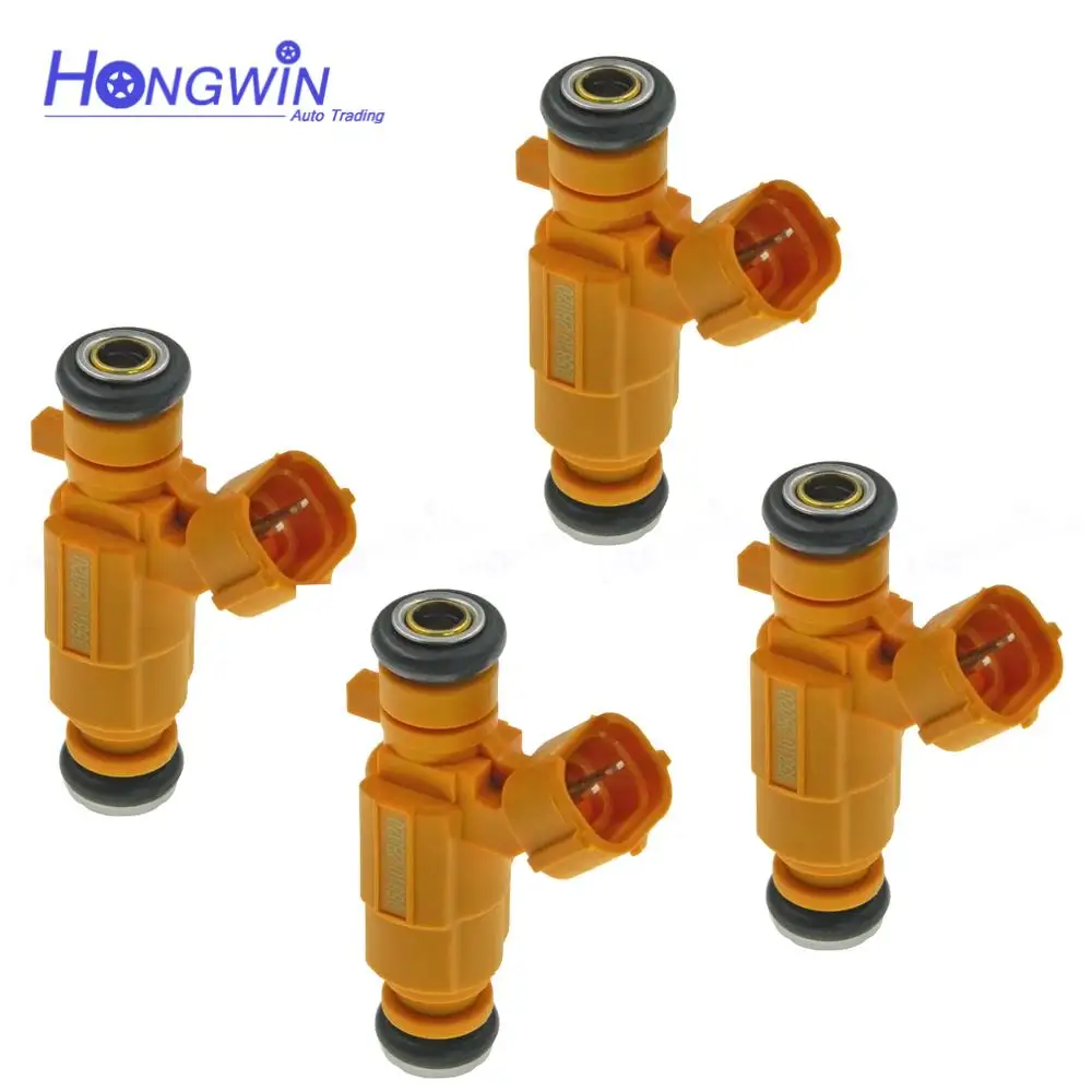 ×4 Car Fuel Injector Nozzle 35310-2B020 353102B020 For Hyundai i20 i30 Kia Rio Venga Cerato 1.4 1.6 G4FG 2006-2018 9260930074