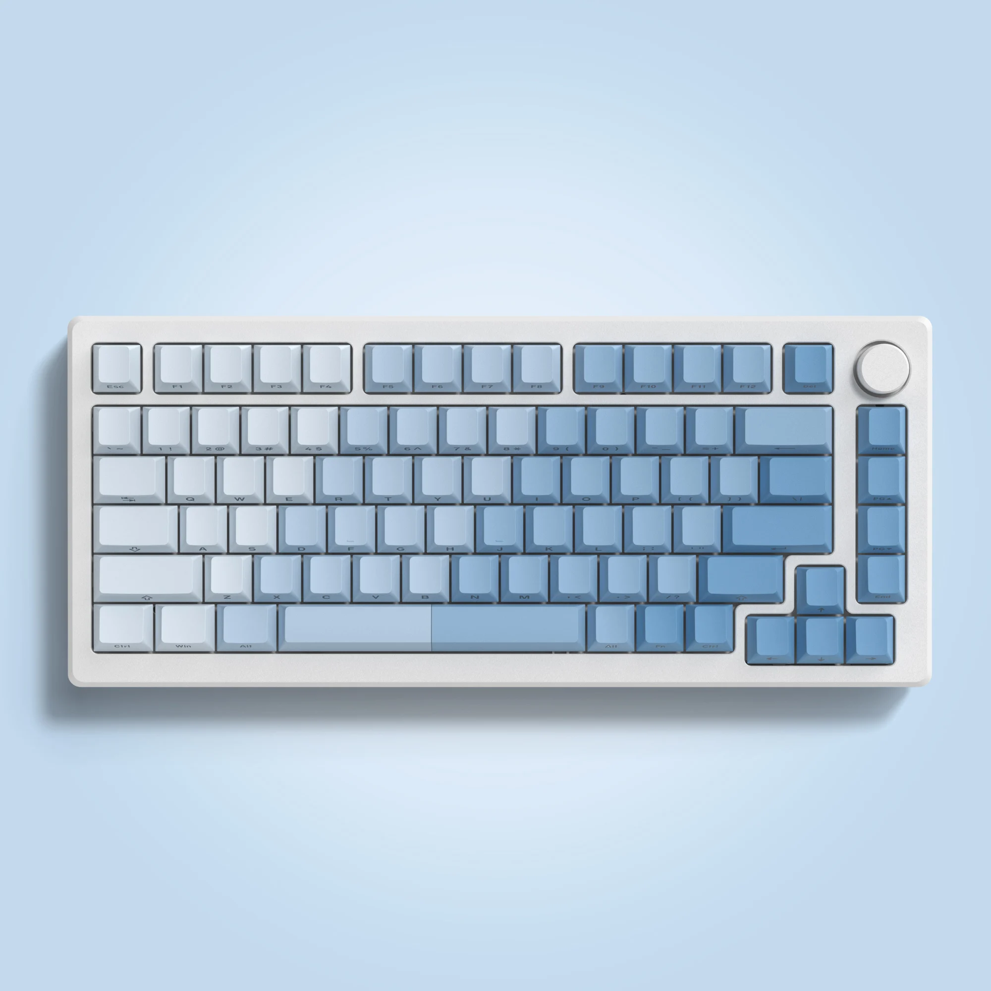 Imagem -04 - Sky Blue Side Impresso Backlit Keycaps Double Shot Pbt Perfil Cereja para Cherry Gateron Teclado Gamer Switch mx Chave 121