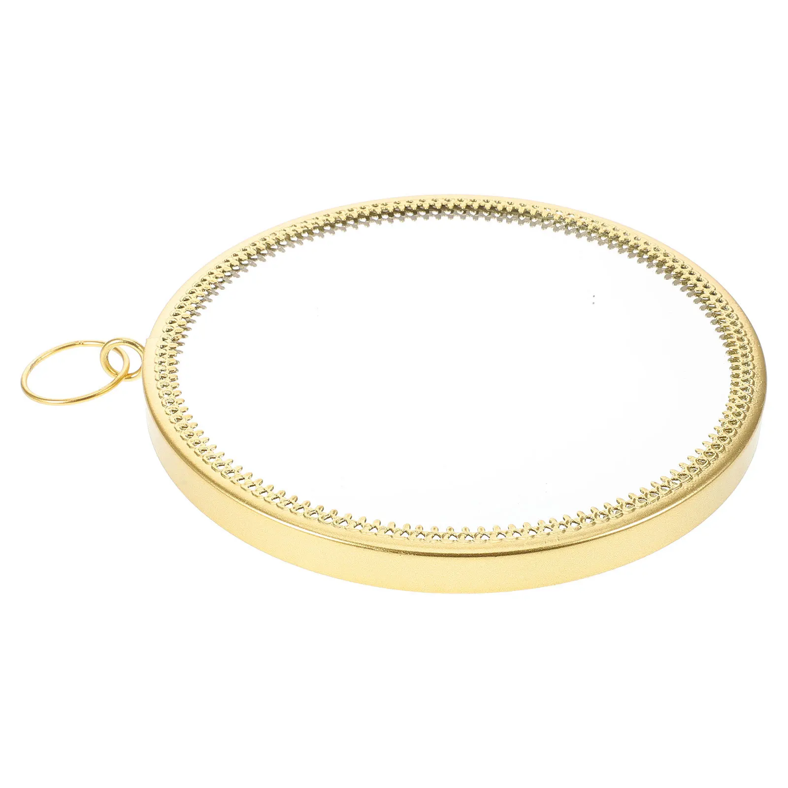 Simple Round Hanging Wall Mirror High-Definition Vanity Mirror for Bedroom Bathroom Decor Small Mirrors for Wall