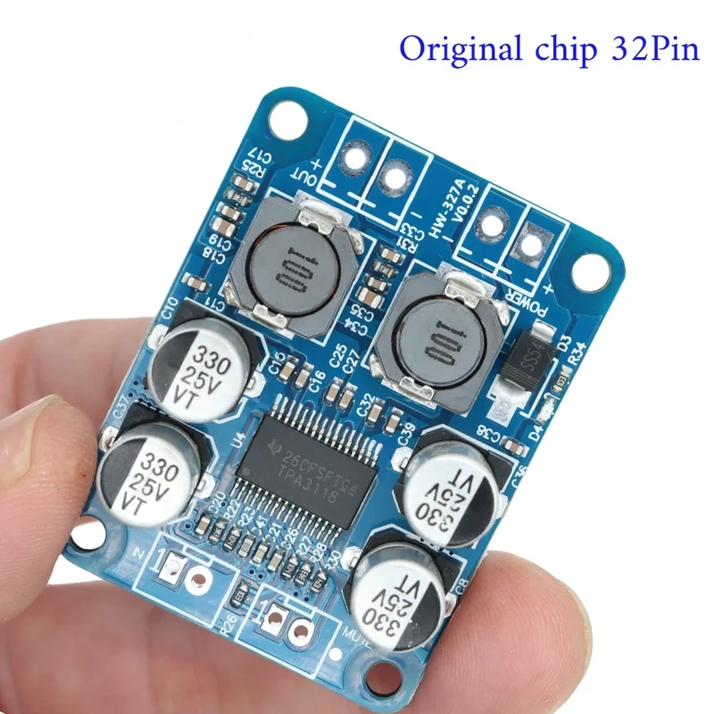 

32Pin Chip Original TPA3118 60W DC 12V-24V Mono Digital Audio Power Amplifier Board Amp ModuleJSWDZ