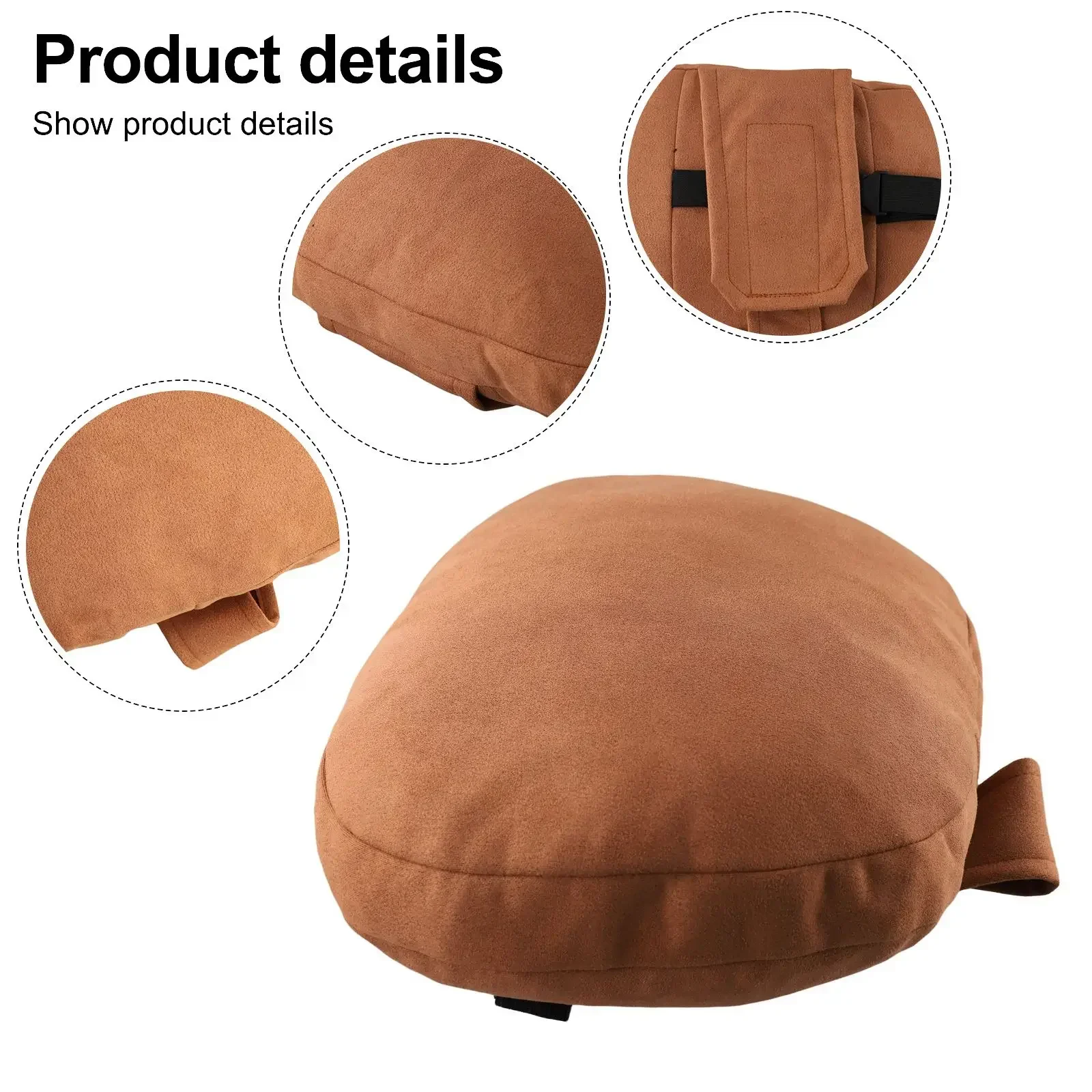 1Pcs Car  Pillow Eadrest Burgundy S-Class Super Soft Pillow Car Pillow Neck Protector All SeasonsCushion For Benz 29x19cm