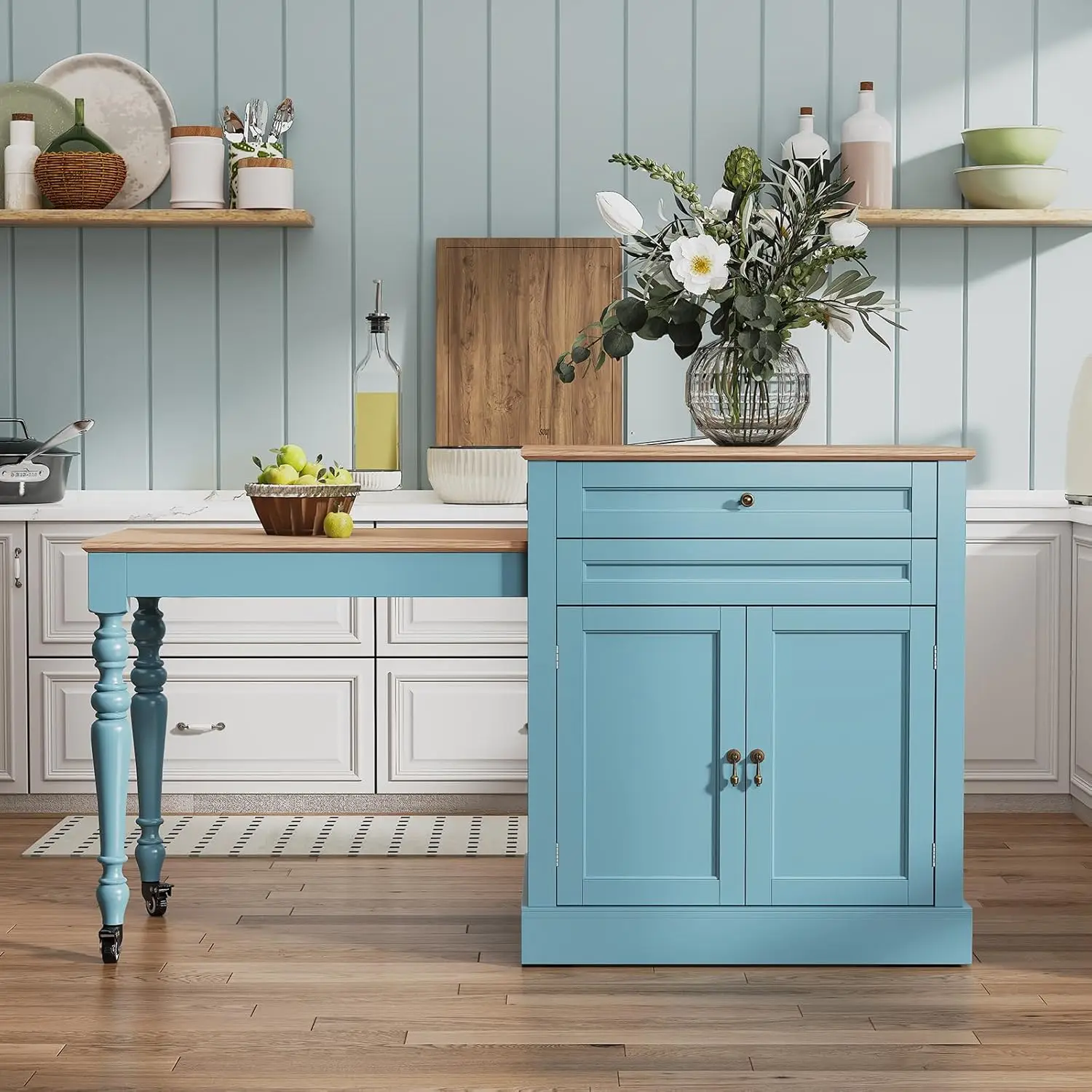 72" Kitchen Island,…