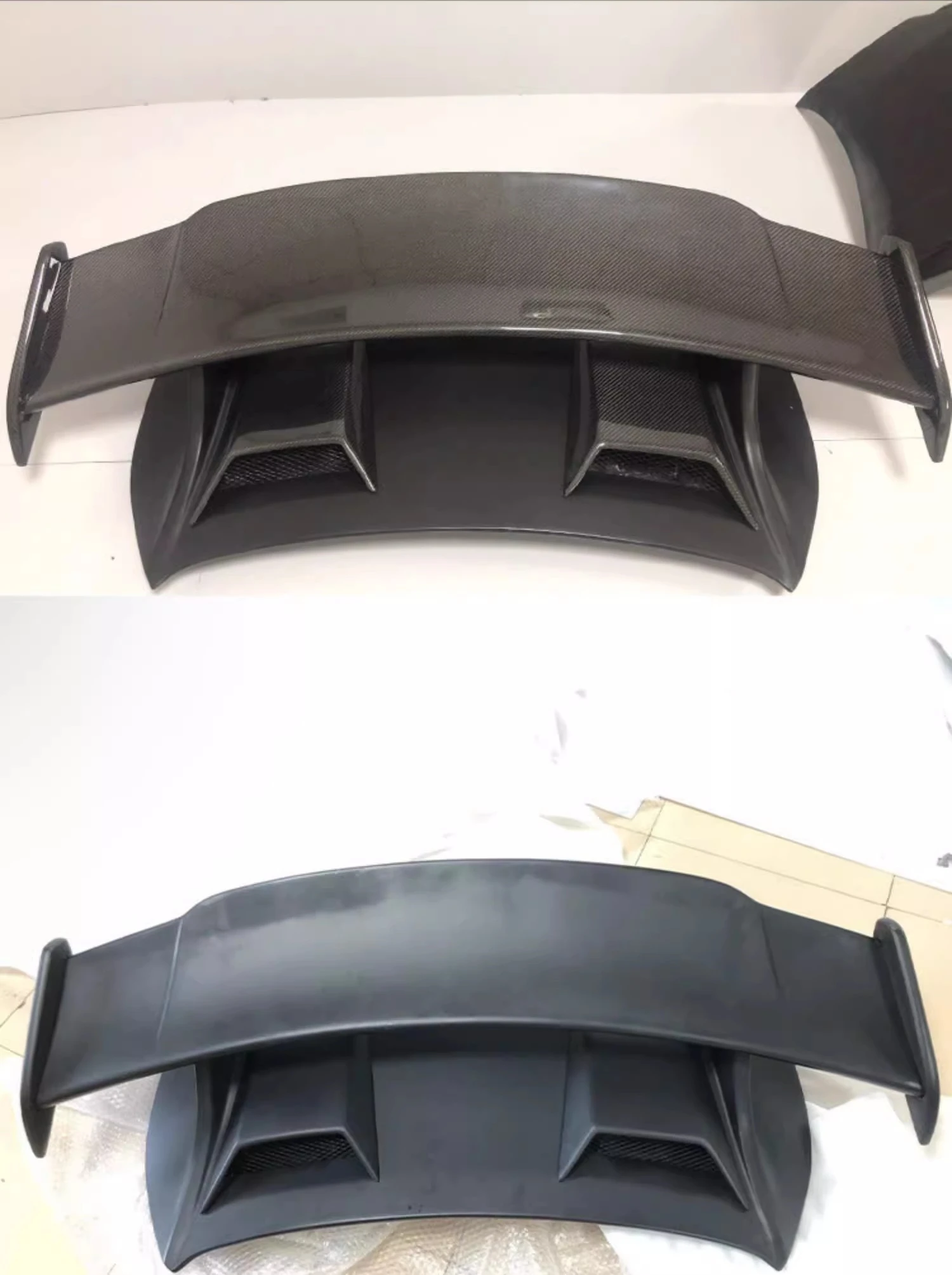 

Carbon fiber Tail wing for Porsche 911 991.2 modified Resin new style Rear Spoiler tailgate Car accessories