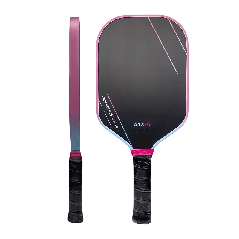 

Название бренда в одном стиле Pickleball Paddle — углеродное волокно 3-го поколения, турнирное использование с новой технологией Core GEN3